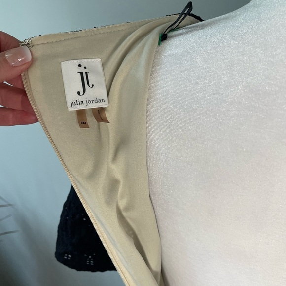 Julia Jordan Black Dress Size 8 - Picture 8 of 11